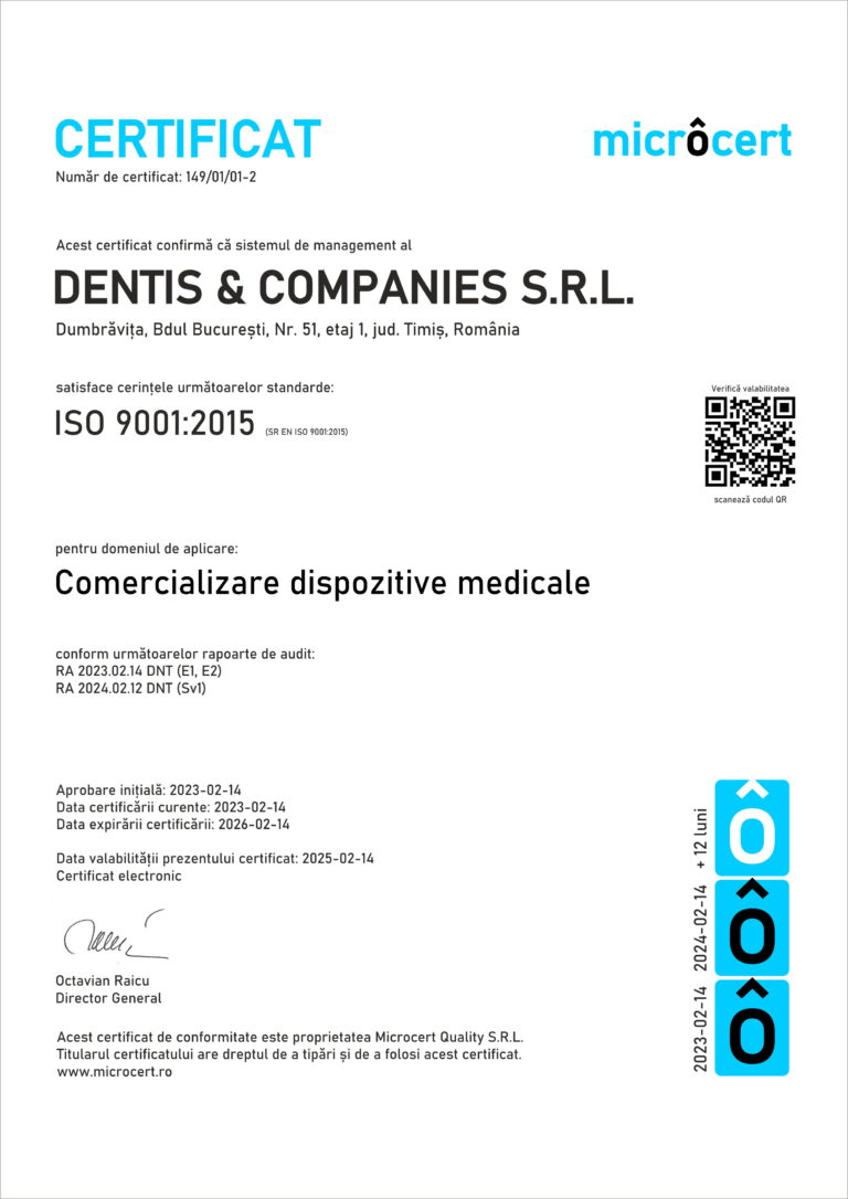 ISO DENTIS ROMANIA